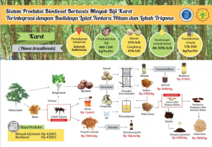 Sosialisasikan pemanfaatan biji karet secara biorefinery di Kabupaten Musi Rawas