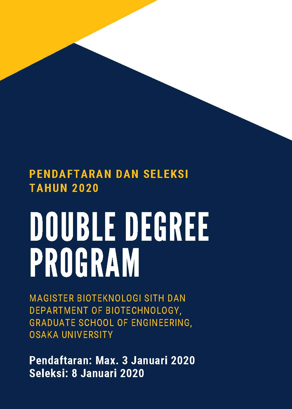 Itb Double Degree