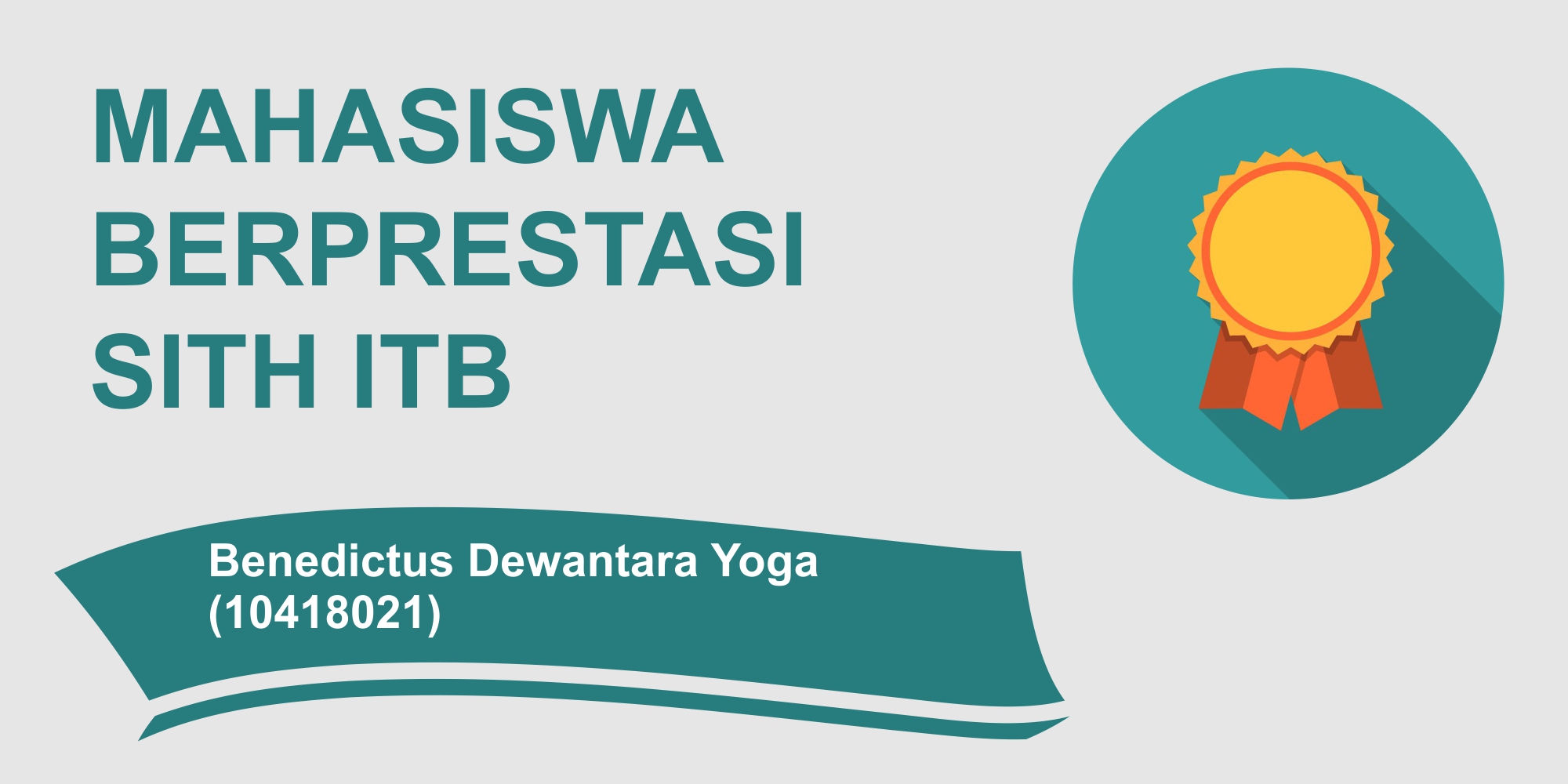 Profil Mahasiswa Berprestasi Prodi Mikrobiologi SITH ITB Benedictus Dewantara Yoga