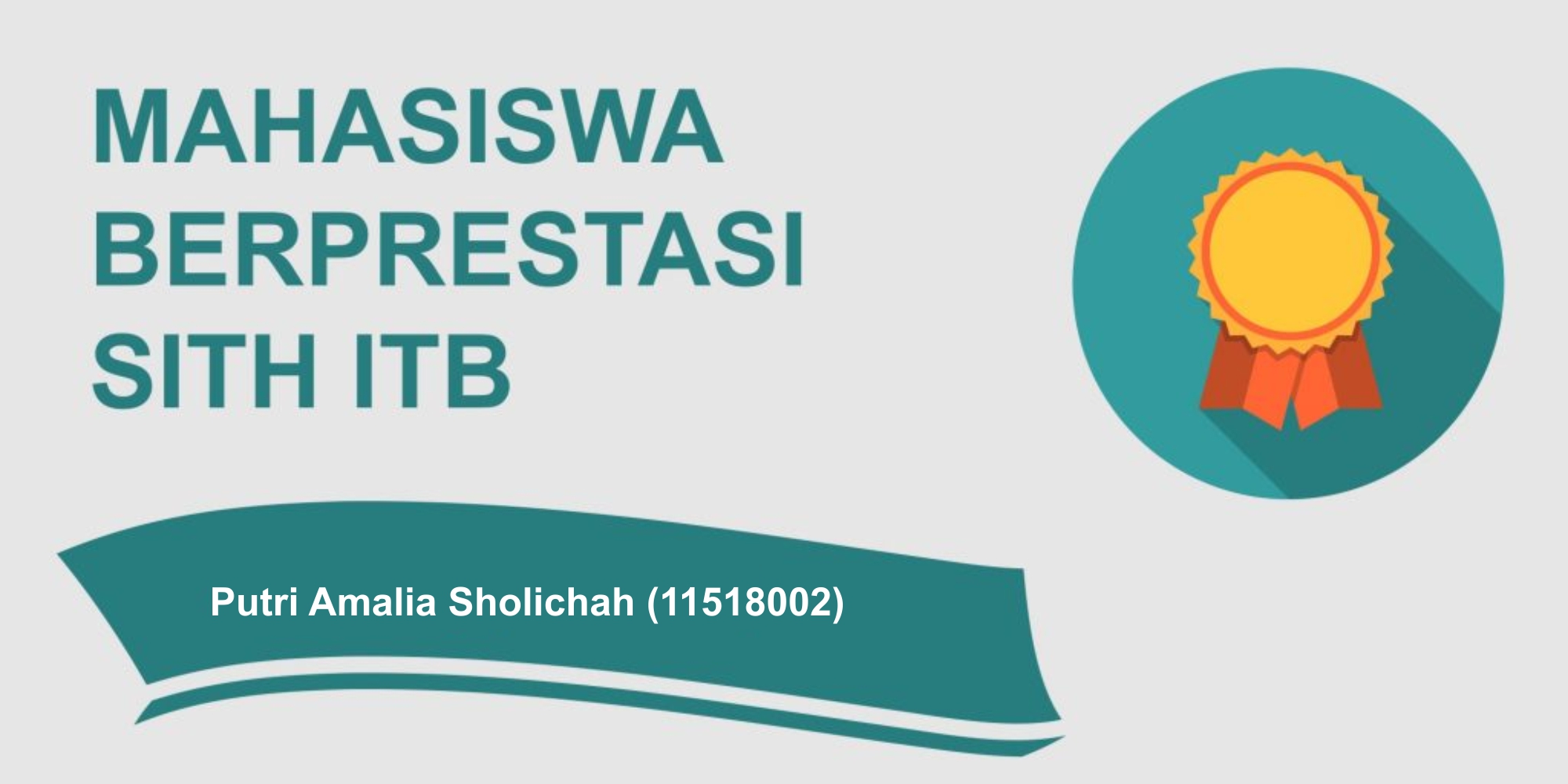 Profil Mahasiswa Berprestasi Prodi Rekayasa Kehutanan SITH ITB Putri Amalia Sholichah (11518002)