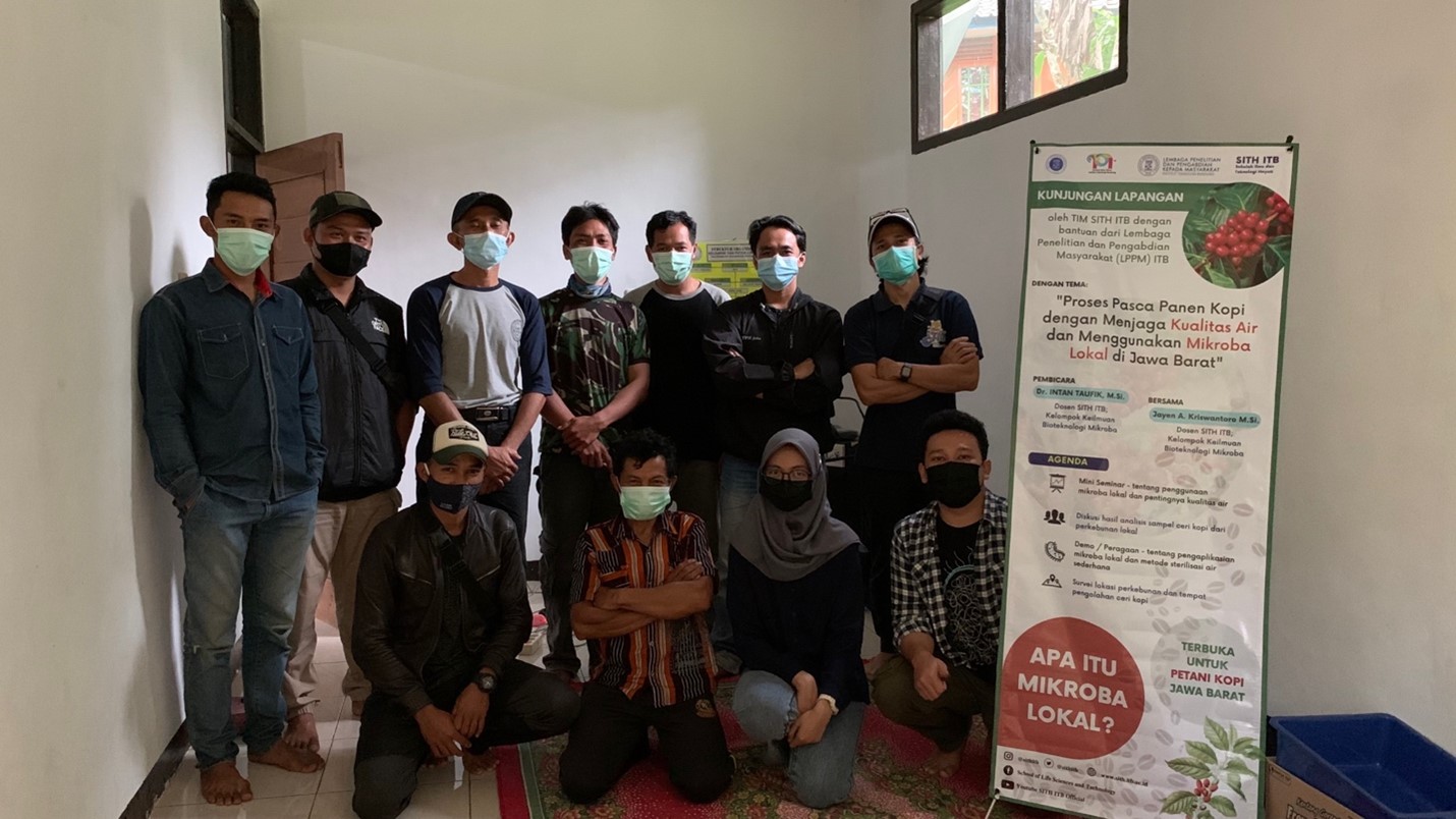 PPM : Mikroba Lokal untuk Peningkatan Proses Pascapanen Petani Kopi di Jawa Barat