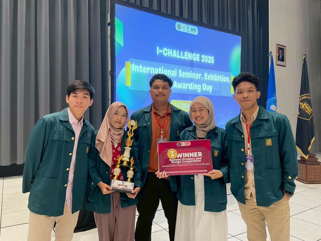 Mahasiswa SITH ITB Raih Juara Pertama I-CHALLENGE 2025 Lewat Inovasi Edible Coating dari Limbah Singkong