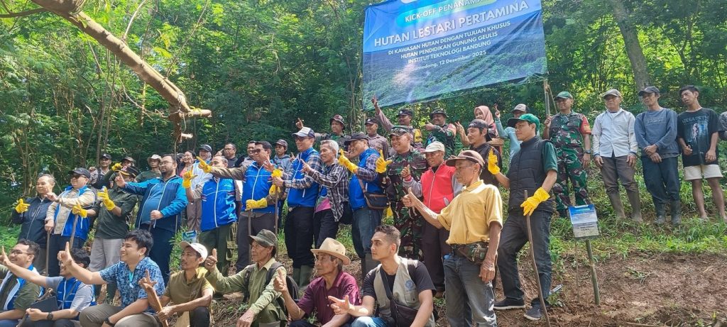 Hijaukan Kawasan Gunung Geulis, Pertamina Foundation dan SITH ITB Berkolaborasi dalam Program Hutan Lestari