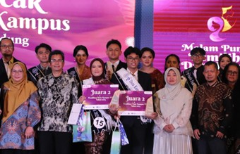 Dua Mahasiswa SITH ITB Raih Juara pada Pemilihan Duta Kampus ITB 2025