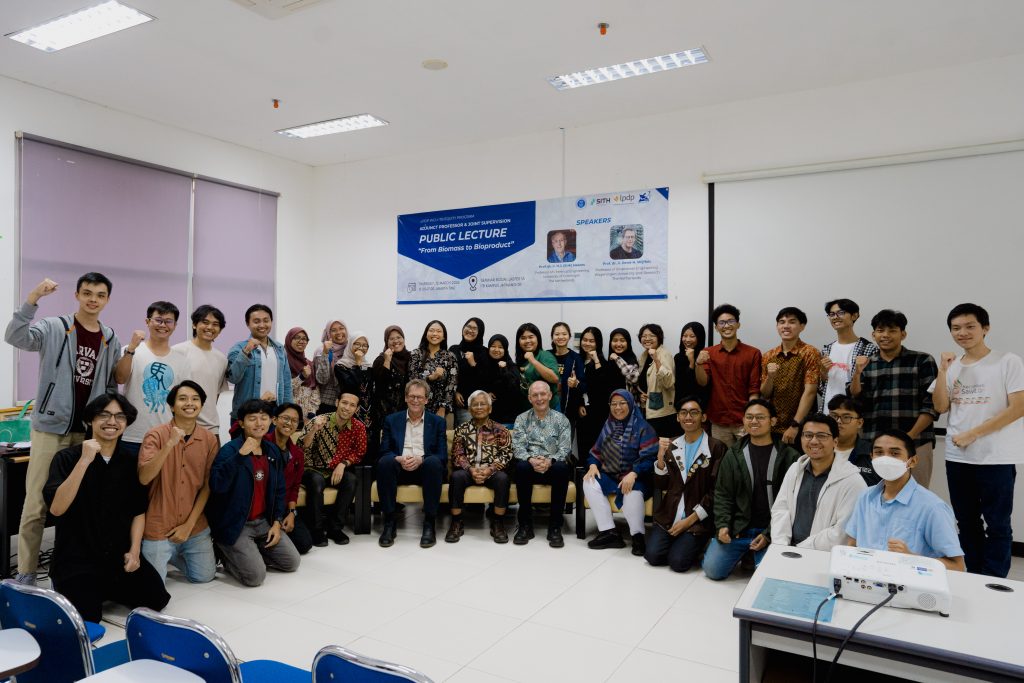 SITH ITB Gelar Kuliah Umum Internasional “From Biomass to Bioproduct” Hadirkan Pakar dari Belanda