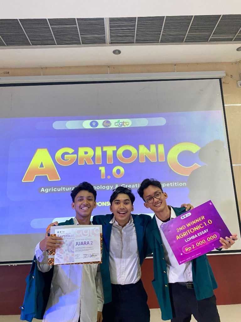 Tim AgraMethane Raih Juara 2 Agricultural Technology Innovation & Creative Competition 2026