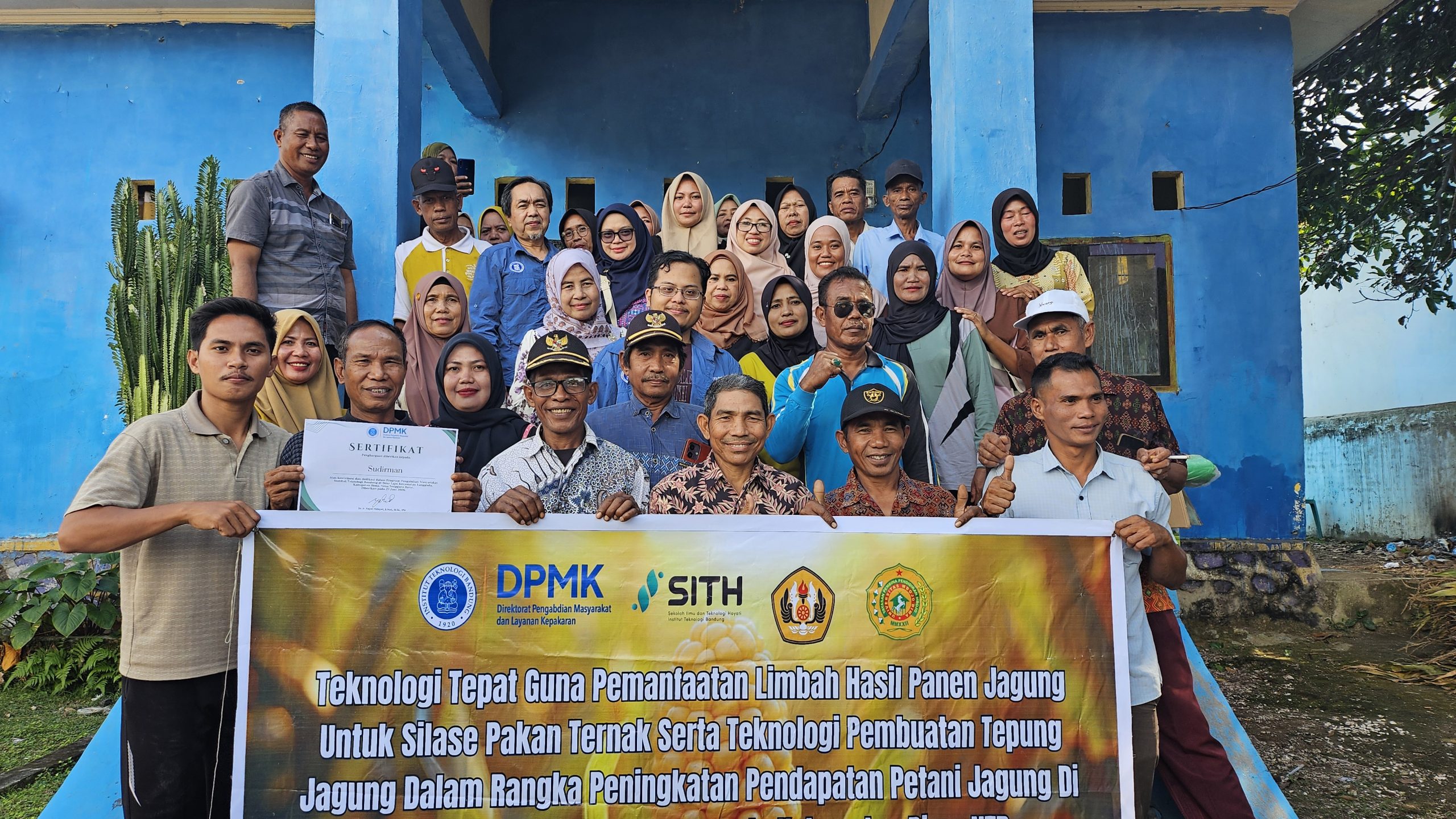 Dosen ITB Hadirkan Teknologi Silase dan Tepung Jagung untuk Tingkatkan Pendapatan Petani di Desa Laju, Bima