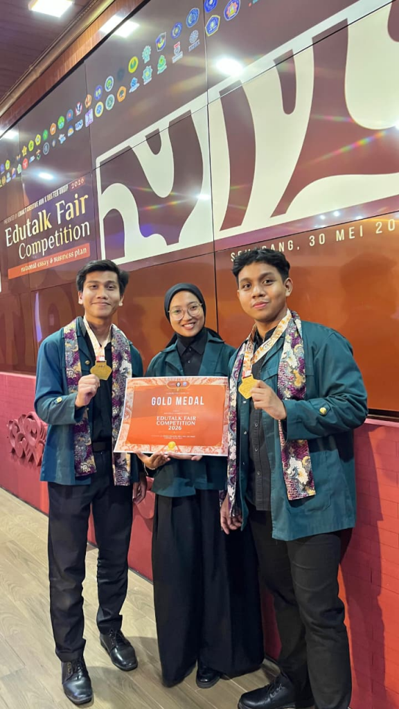 Mahasiswa SITH ITB Raih Medali Emas di Ajang Nasional Edutalk Fair Competition 2026