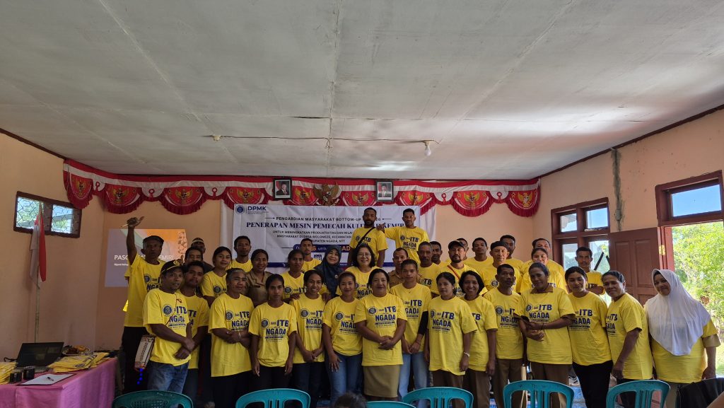 SITH ITB Dorong Peningkatan Nilai Tambah Kemiri dan Penguatan BUMDes di Kabupaten Ngada